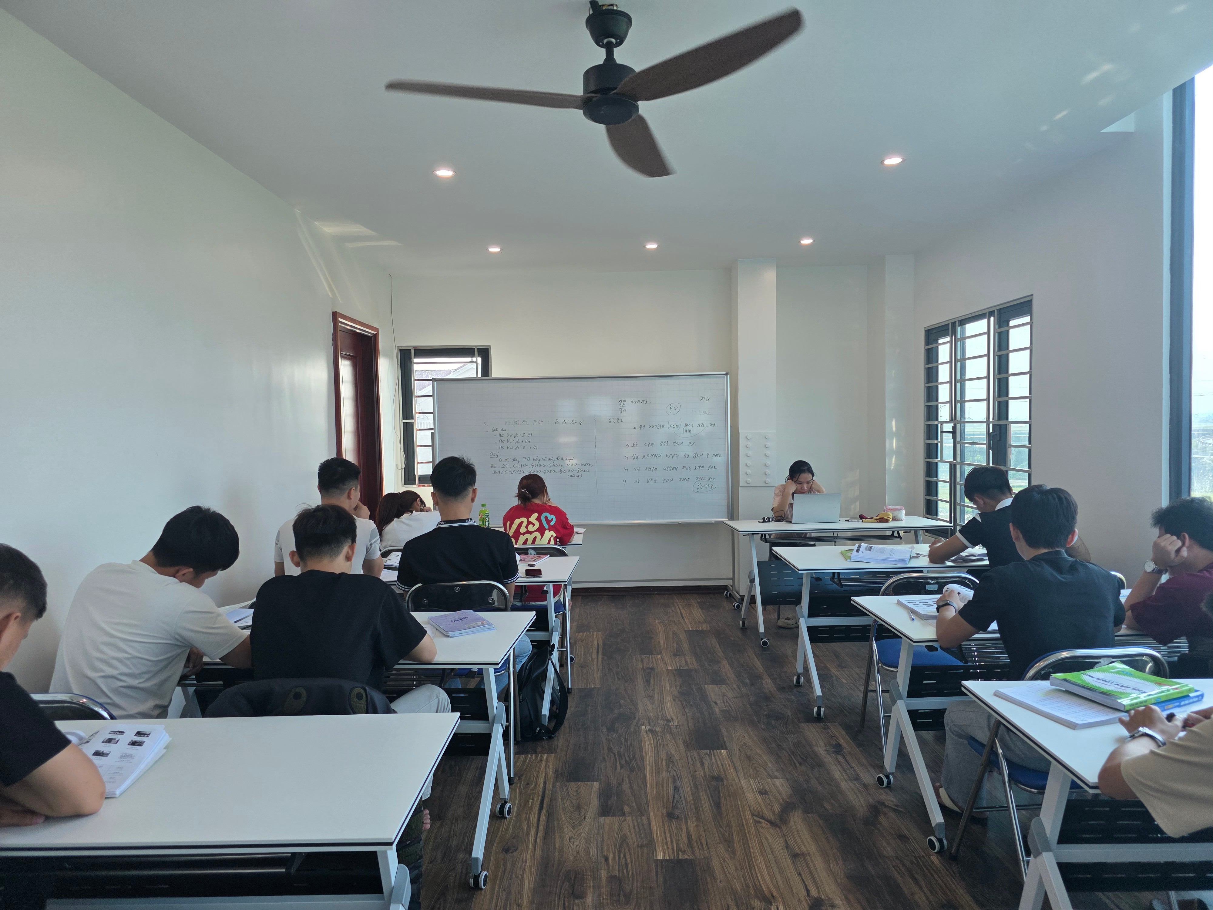 Không gian học tập, sinh hoạt chung thoáng đãng
